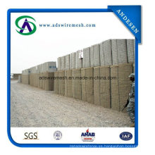 Barrera Hesco de 1.22 * 0.61 * 0.61 m, caja soldada de Gabion